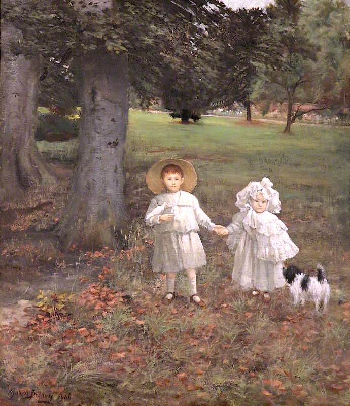 orke IV, and Philip Yorke III, as Children by Gilbert Baldry,16x12(A3) Poster