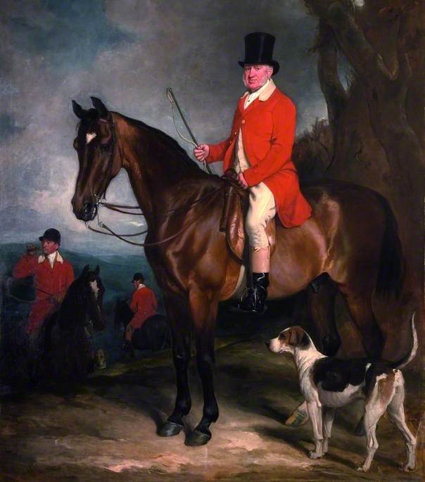 James John Farquharson, vintage artwork by Sir Francis Grant, P.R.A., A3 (16x12") Poster Print