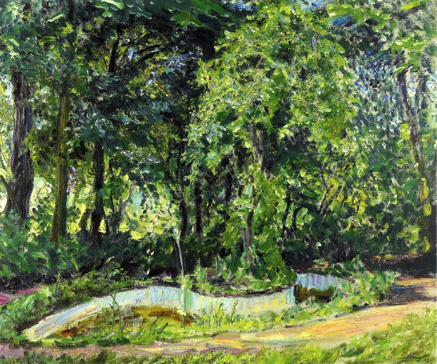 Park Landscape in the Palatinate by Max Slevogt,A3(16x12")Poster