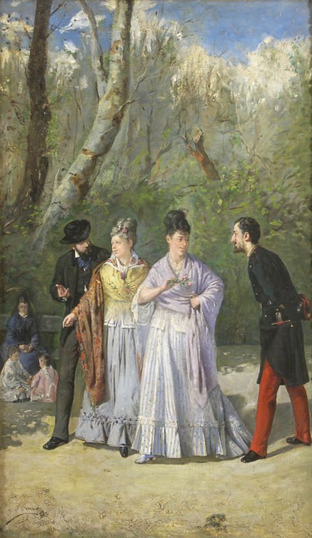 The Encounter by Jose Bermudo Mateos,A3(16x12")Poster