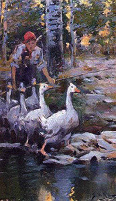 Ocas by Segundo Matilla Marina,A3(16x12")Poster