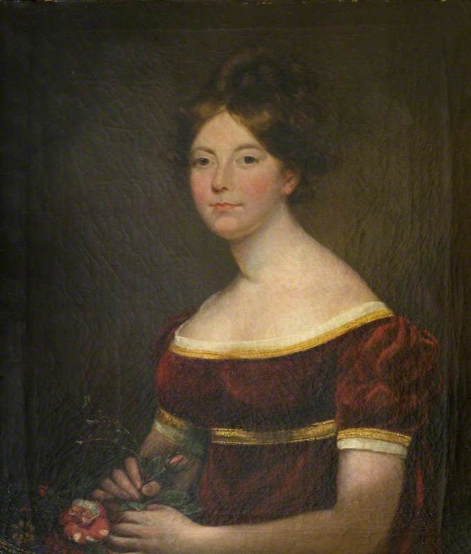 Miss Lydia Hobson, Lady Grant, vintage artwork by James Northcote, 12x8" (A4) Poster
