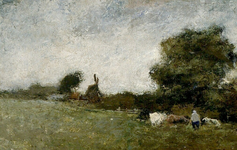 Landscape with a Meadow by Jan Toorop,A3(16x12")Poster