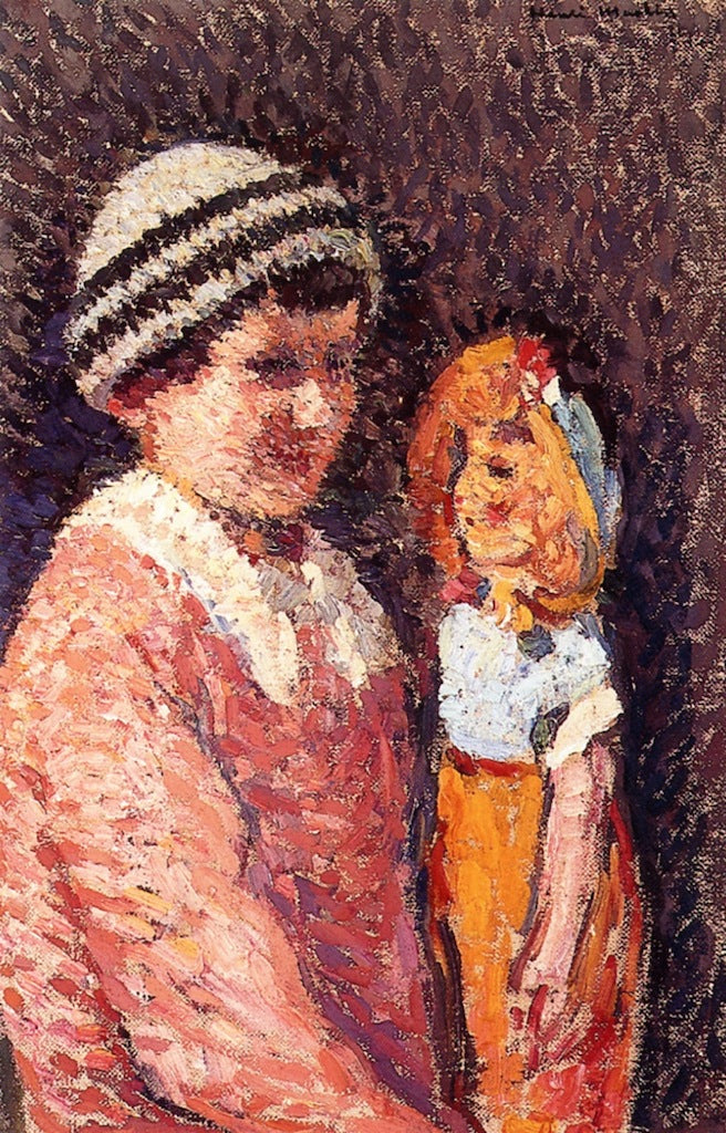 Enfant a la Poupee by Henri Martin,A3(16x12")Poster