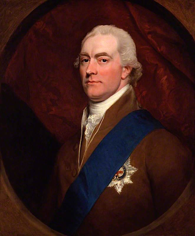 George John Spencer, 2nd Earl Spencer, vintage artwork by John Singleton Copley, 12x8" (A4) Poster