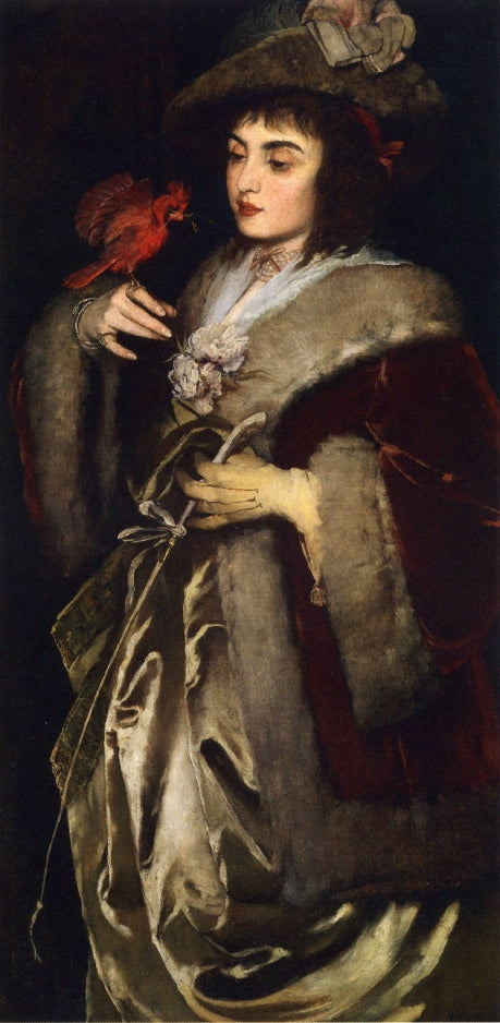 The Red Bird by Max von Schmadel,A3(16x12")Poster