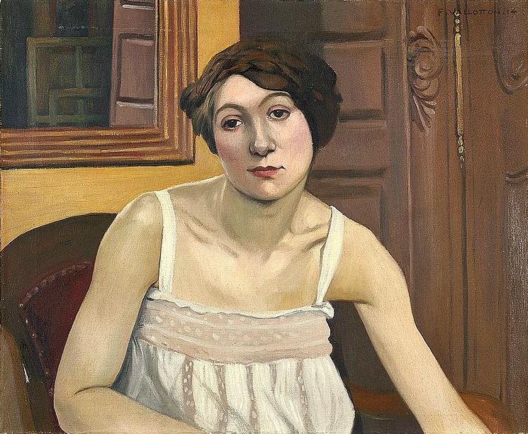 Buste à l'armoire by Felix Vallotton,A3(16x12")Poster