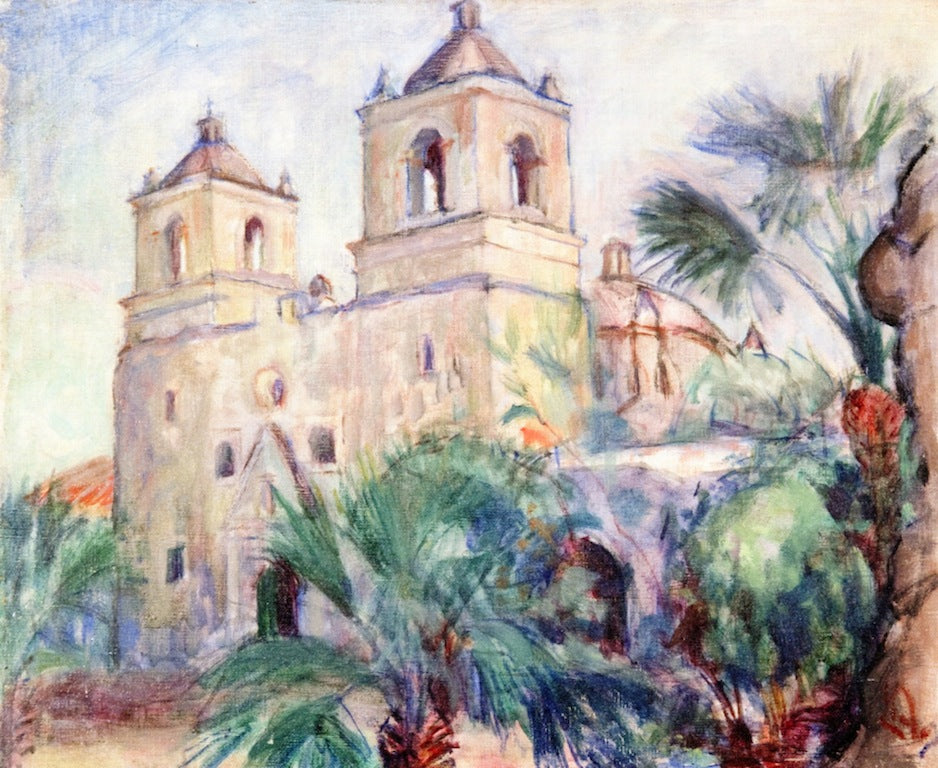 ission de la Concepcion, San Antonio, Texas by Lucien Abrams,A3(16x12")Poster