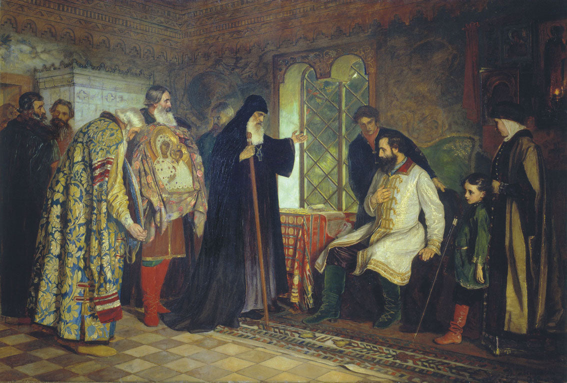 assadors Visiting Prince Dmitry Pozharsky by Vasily Savinsky,A3(16x12")Poster