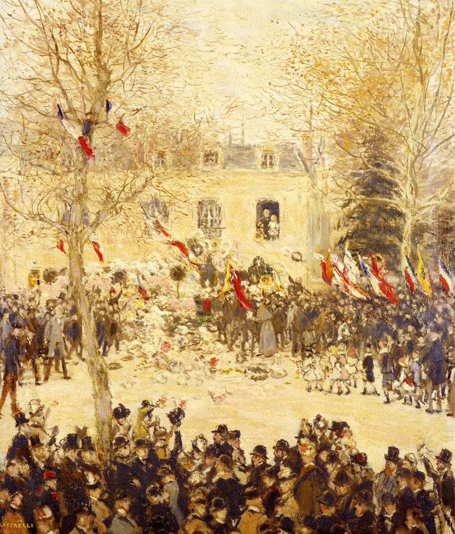 r the 80th Birthday of the Poete by Jean-Franaois Raffaëlli,A3(16x12")Poster