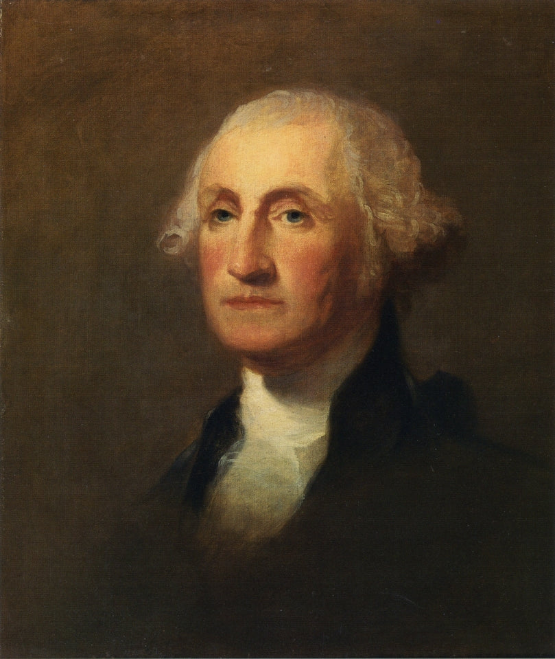 George Washington, vintage artwork by Thomas Sully, 12x8" (A4) Poster