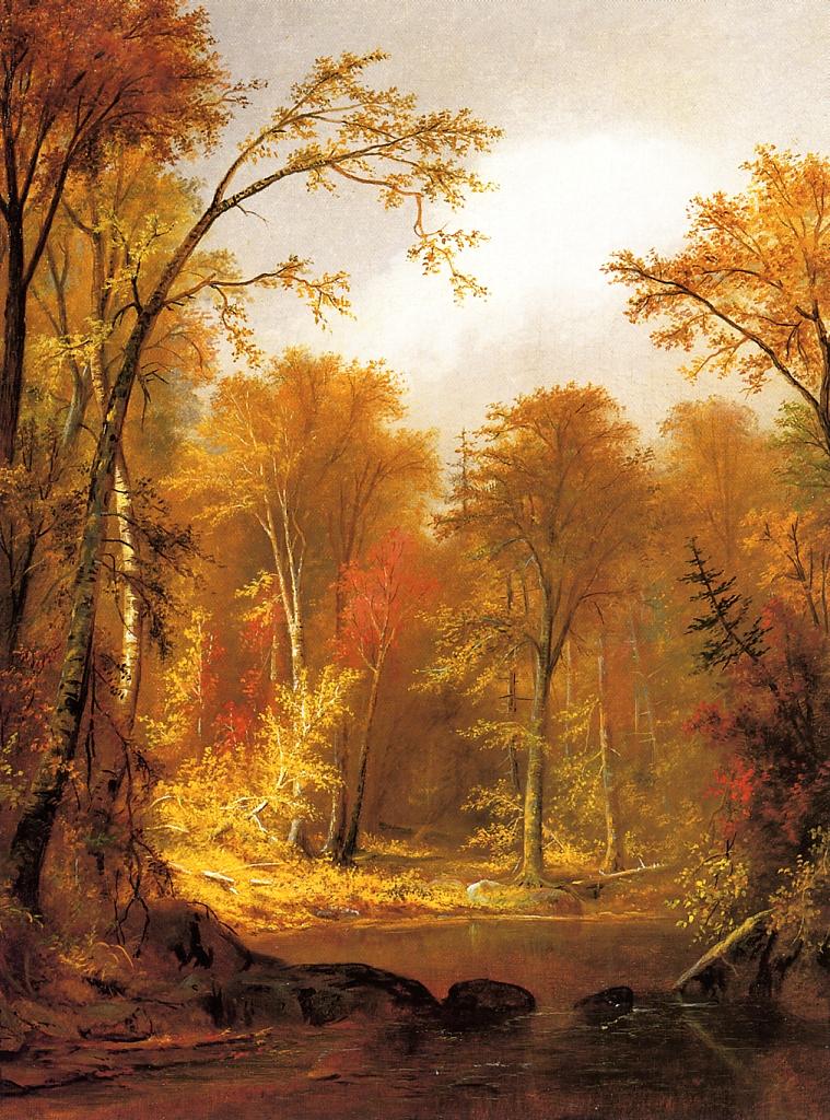 The Moose River, vintage artwork by Augustus Rockwell, A3 (16x12") Poster Print