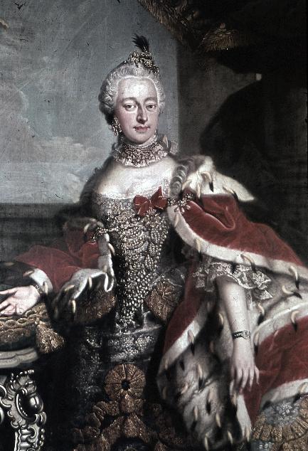 Bernhardine Christiane Sophie von Sachsen-Weimar, vintage artwork by Johann Ernst Heinsius, 12x8" (A4) Poster