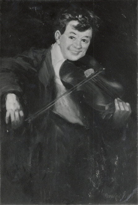 Boy with Violin by George Luks,A3(16x12")Poster