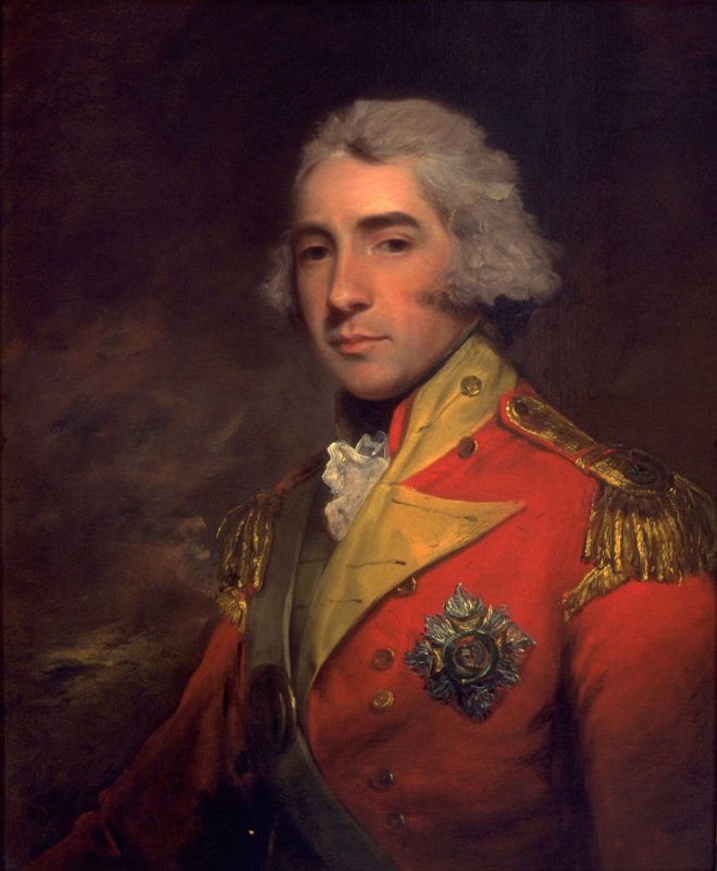 Charles, Fourth Duke of Richmond, vintage artwork by John Hoppner, 12x8" (A4) Poster