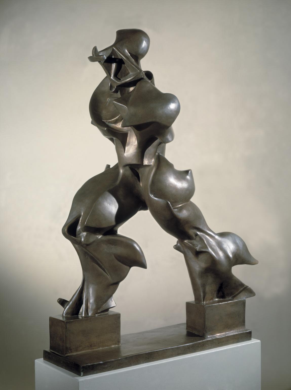 Unique Forms of Continuity in Space by Umberto Boccioni,16x12(A3) Poster