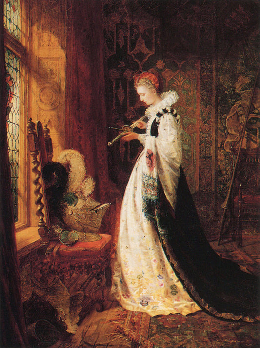Home Once More, vintage artwork by William Jabez Muckley, 12x8" (A4) Poster