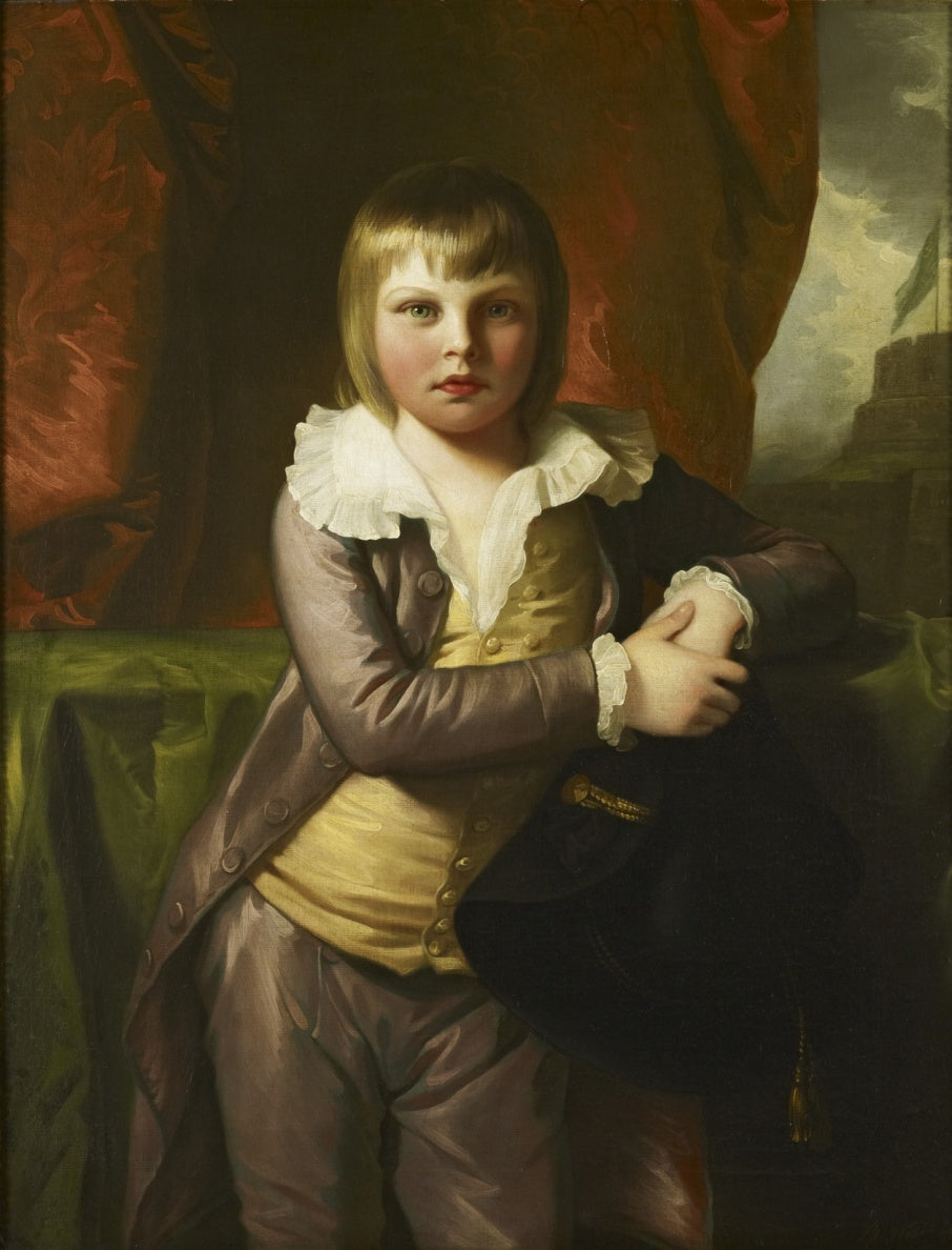 Augustus, Duke of Sussex, vintage artwork by Benjamin West, 12x8" (A4) Poster