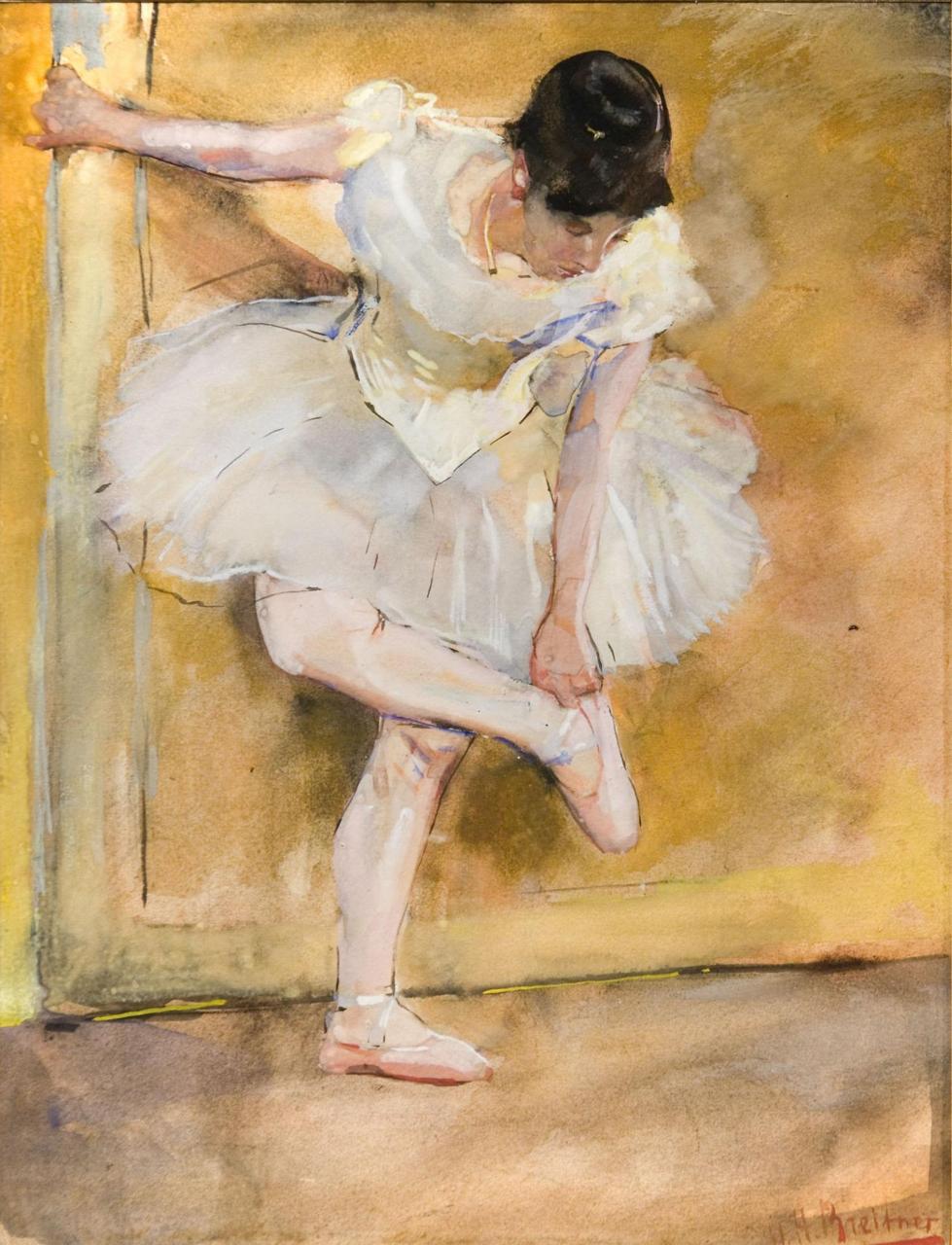 Ballerina by George Hendrik Breitner,A3(16x12")Poster
