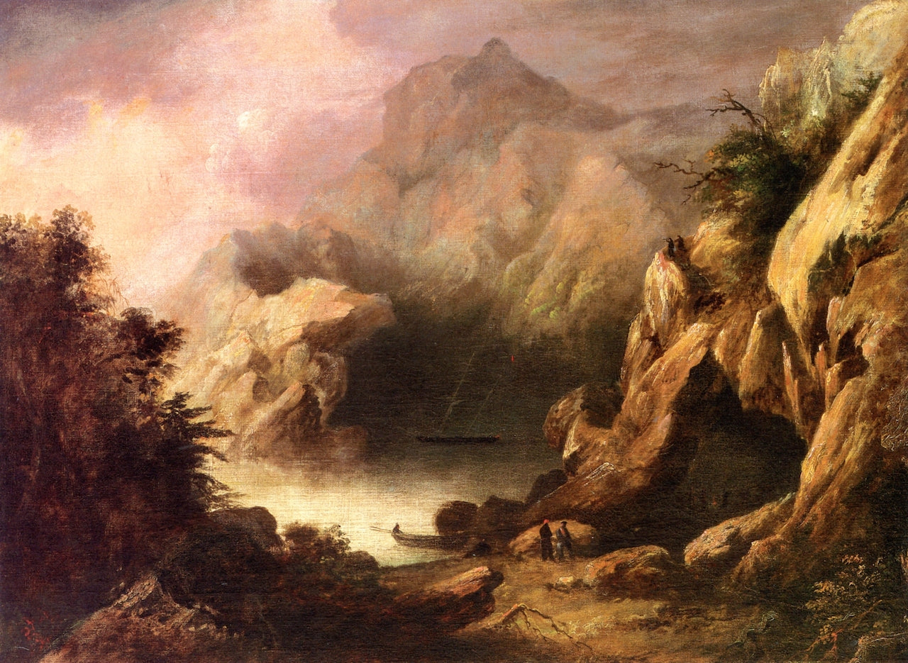 Pirate's Retreat, vintage artwork by Charles Codman, A3 (16x12") Poster Print