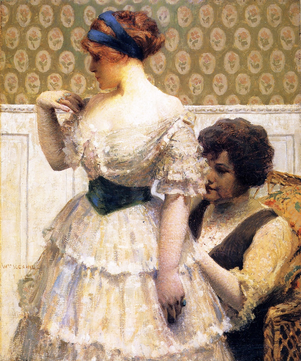 Grandma's Gown by William Vincent Cahill,16x12(A3) Poster