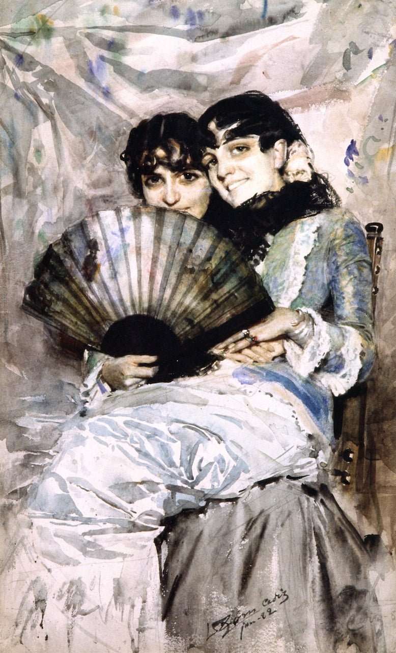 The Cousins by Anders Zorn,A3(16x12")Poster