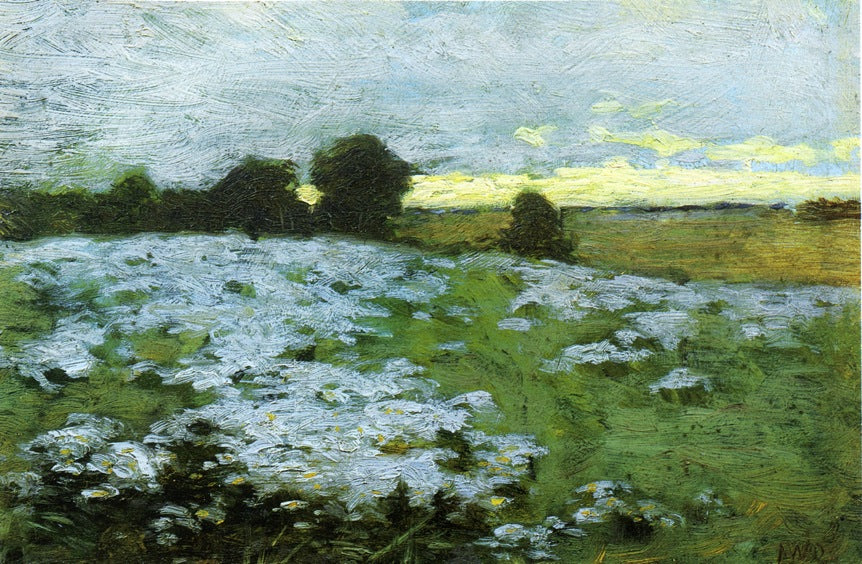 Ipswich Field - Flower Study by Arthur Wesley Dow,A3(16x12")Poster