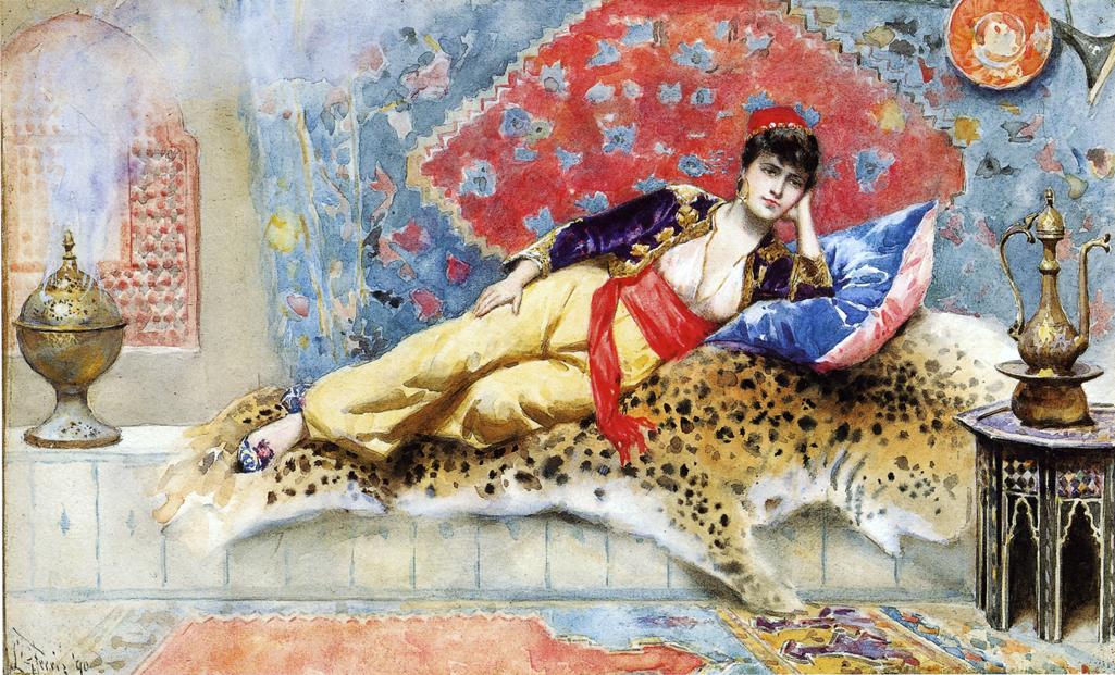 The Favorite by Jean-Leon Gerome Ferris,A3(16x12")Poster
