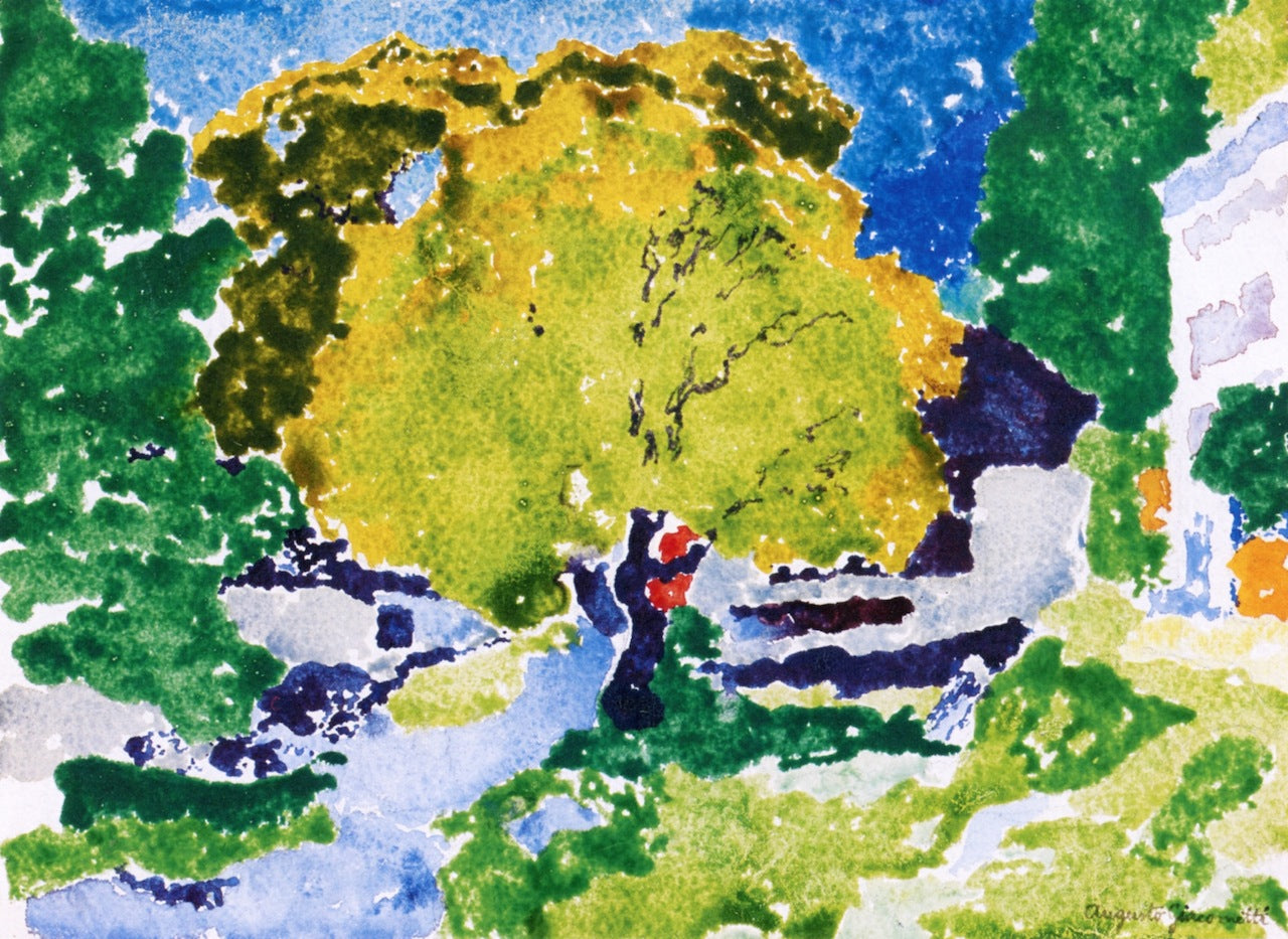 In Bergell by Augusto Giacometti,16x12(A3) Poster