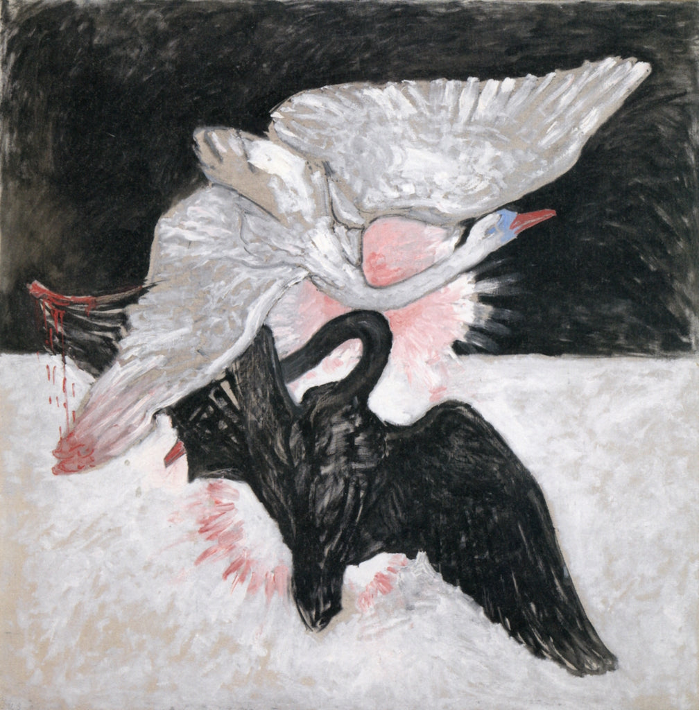 The Swan, No. 02, Group IX/SUW by Hilma af Klint,A3(16x12")Poster
