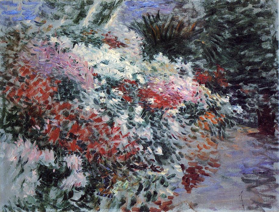 In the Greenhouse, vintage artwork by Dennis Miller Bunker, 12x8" (A4) Poster