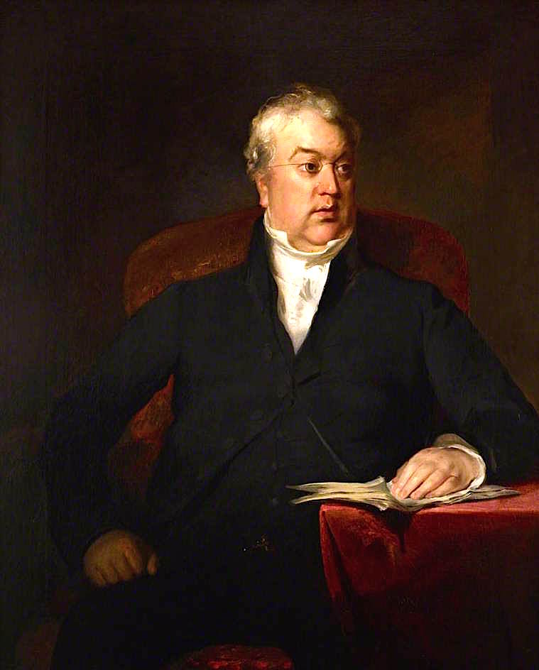 Patrick Robertson, Lord Robertson, Judge and Dean of Faculty, vintage artwork by Attributed to Thomas Duncan, A3 (16x12") Poster Print