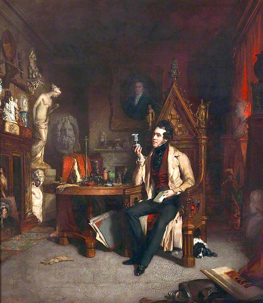 Joseph Mayer, vintage artwork by William Daniels, A3 (16x12") Poster Print