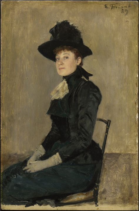 Madame Seymour by emile Friant,A3(16x12")Poster