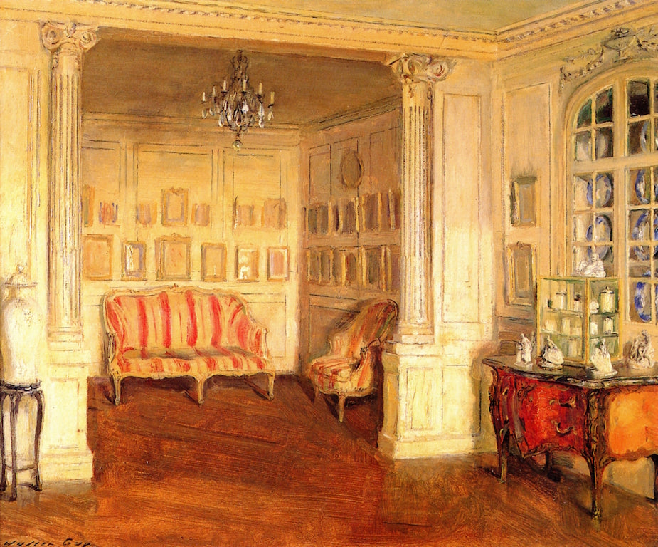 Apartment of Pierre Decourcelle by Walter Gay,A3(16x12")Poster