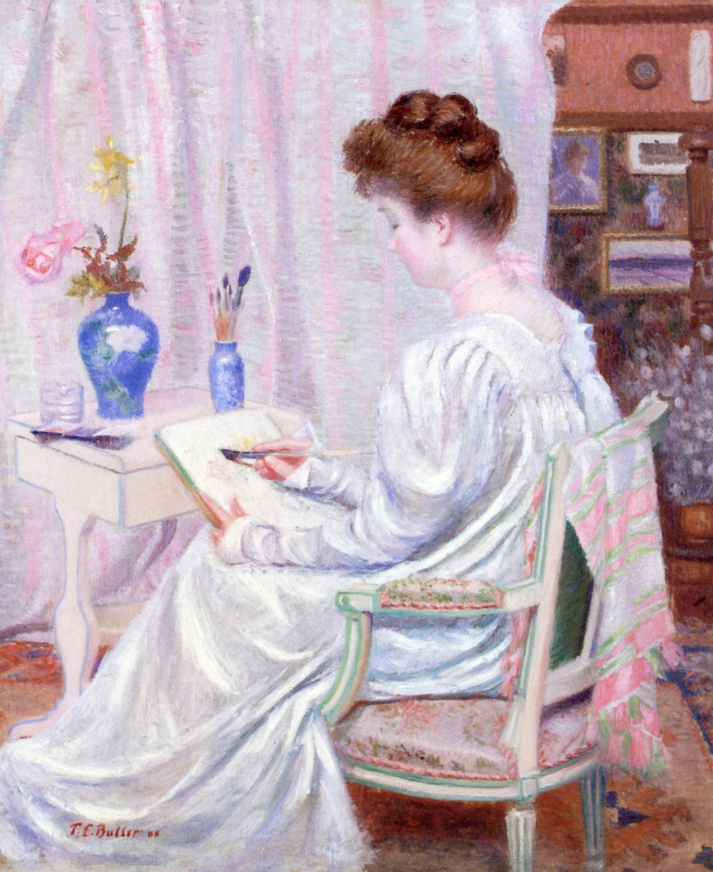 Artistic Reverie by Theodore Earl Butler,A3(16x12")Poster