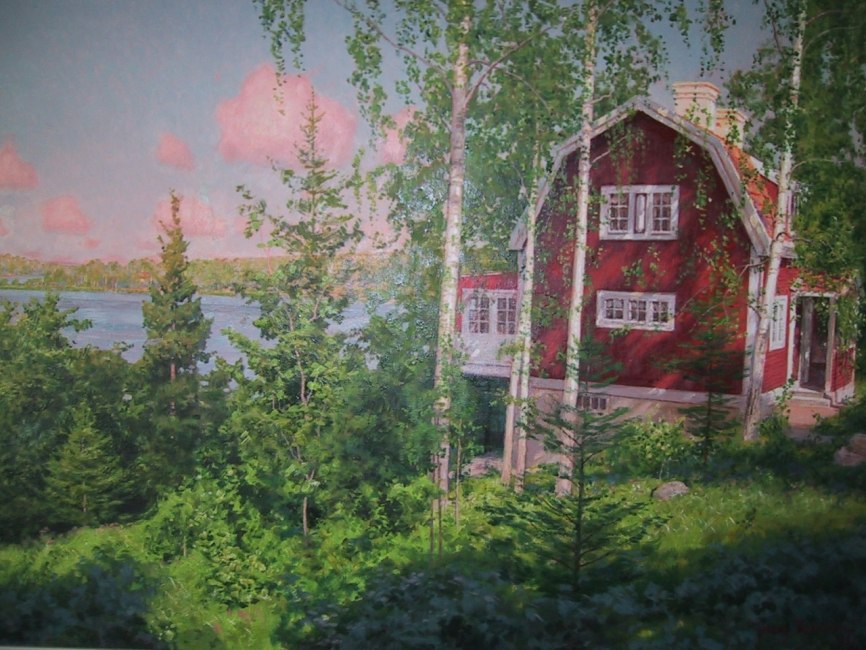 Brokind, vintage artwork by Johan Krouthen, 12x8" (A4) Poster