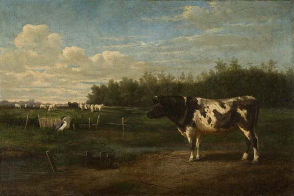 The Young Bull, vintage artwork by Newbold Hough Trotter, 12x8" (A4) Poster