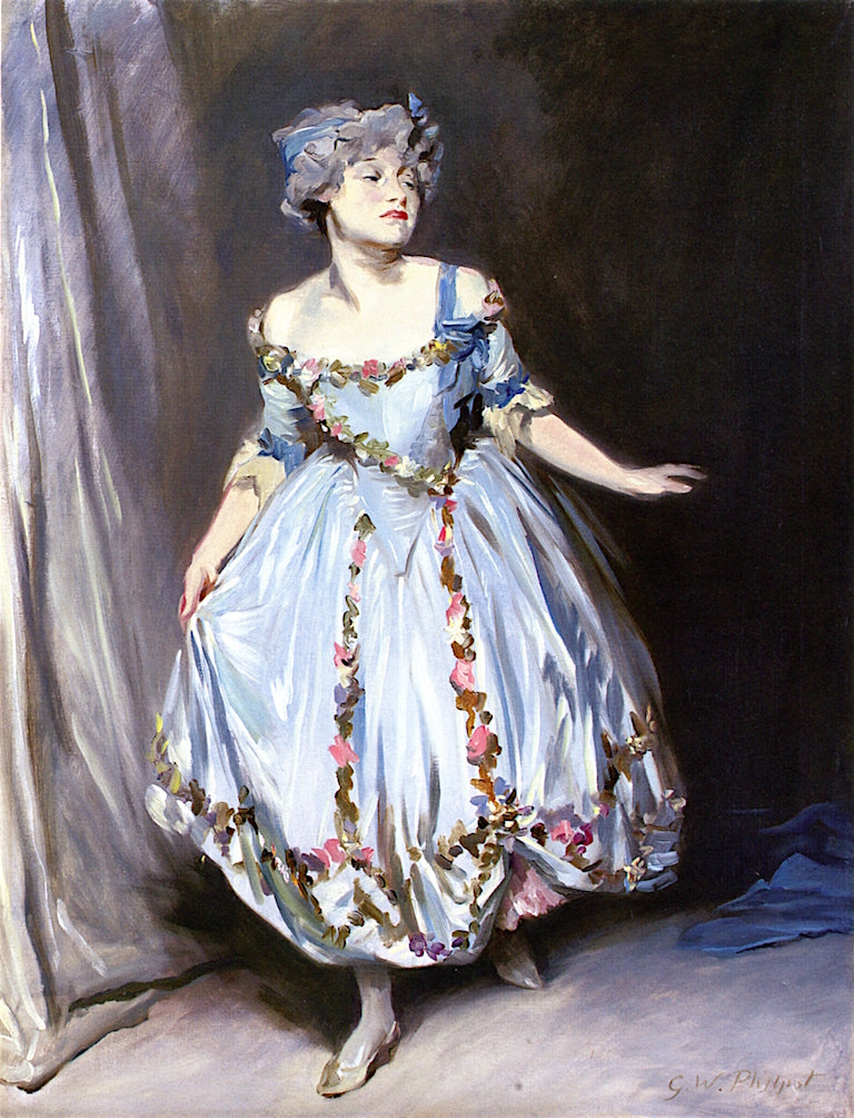 ressed for the Chelsea Arts Club Ball by Glyn Warren Philpot,16x12(A3) Poster