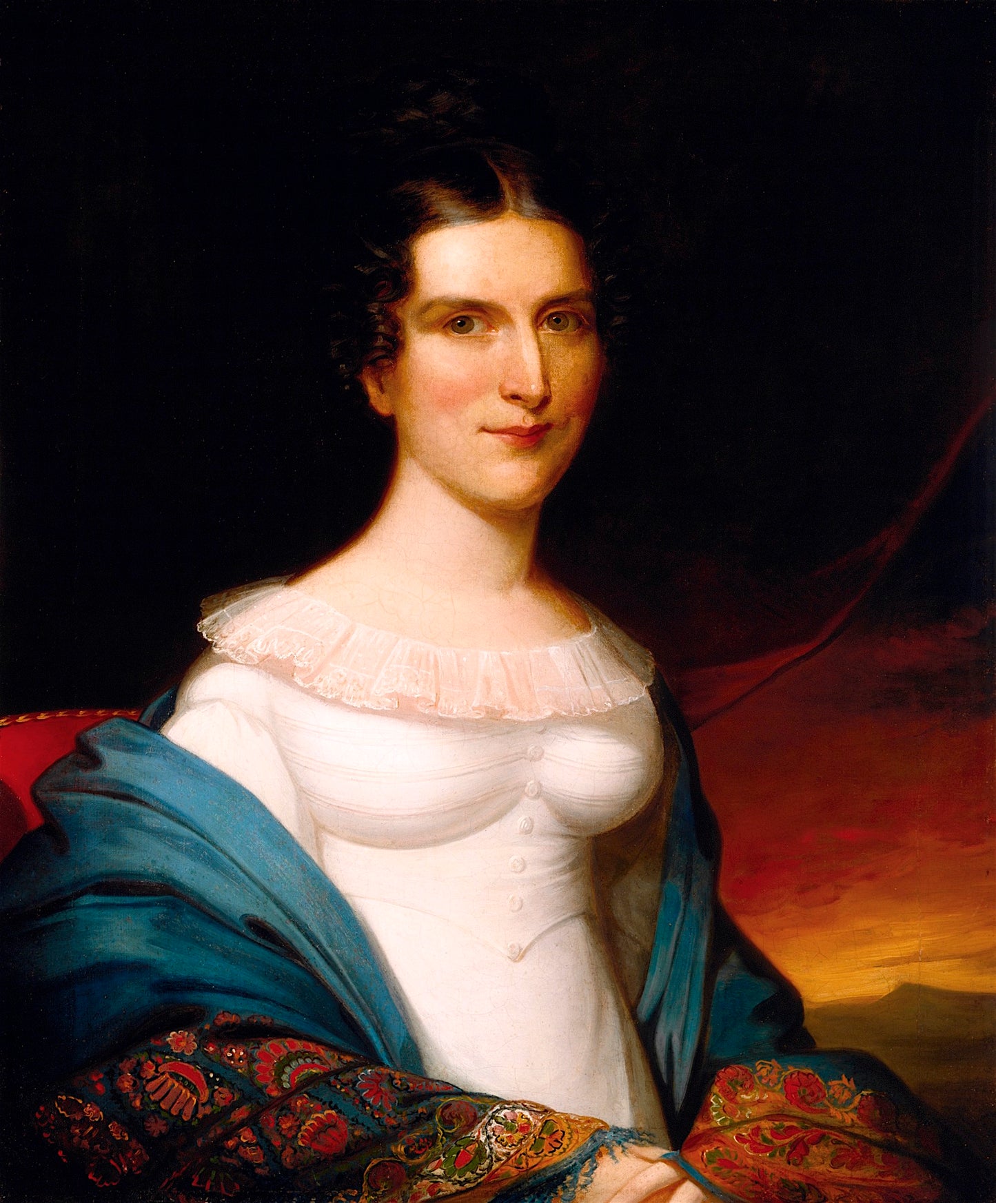 Jane Buchanan Lane, vintage artwork by Jacob Eichholtz, 12x8" (A4) Poster