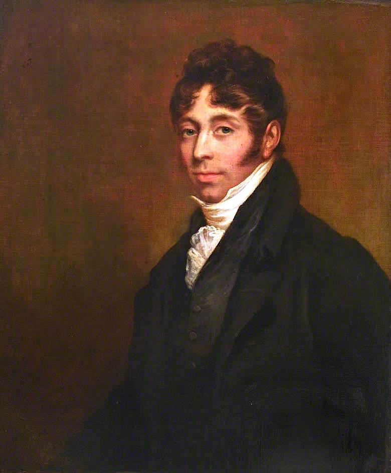 John Cunningham Saunders, Founder of the Royal Ophthalmic Hospital, vintage artwork by Arthur William Devis, 12x8" (A4) Poster