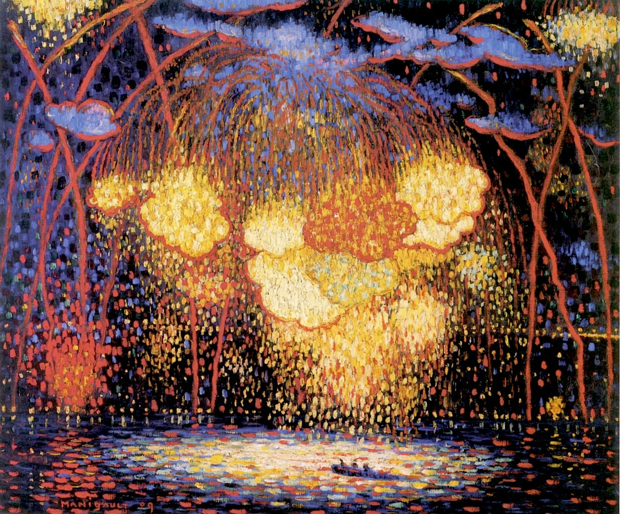 The Rocket by Middleton Manigault,16x12(A3) Poster