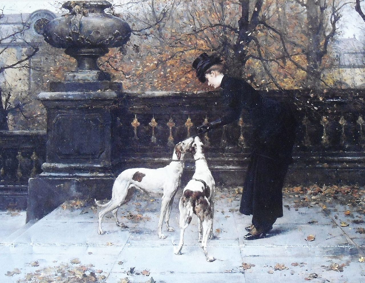 The Reward, vintage artwork by Eugène Joors, 12x8" (A4) Poster