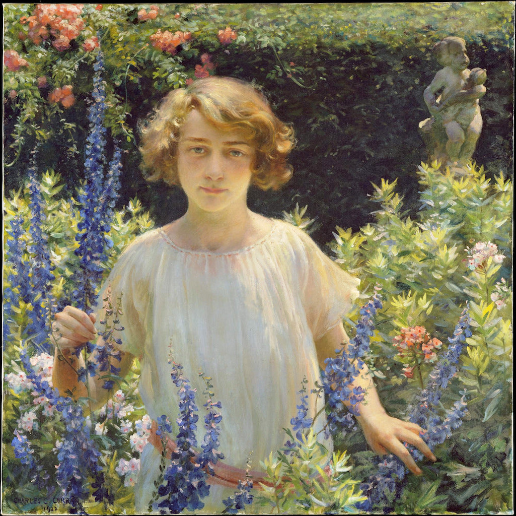 Betty Newell by Charles Courtney Curran,A3(16x12")Poster