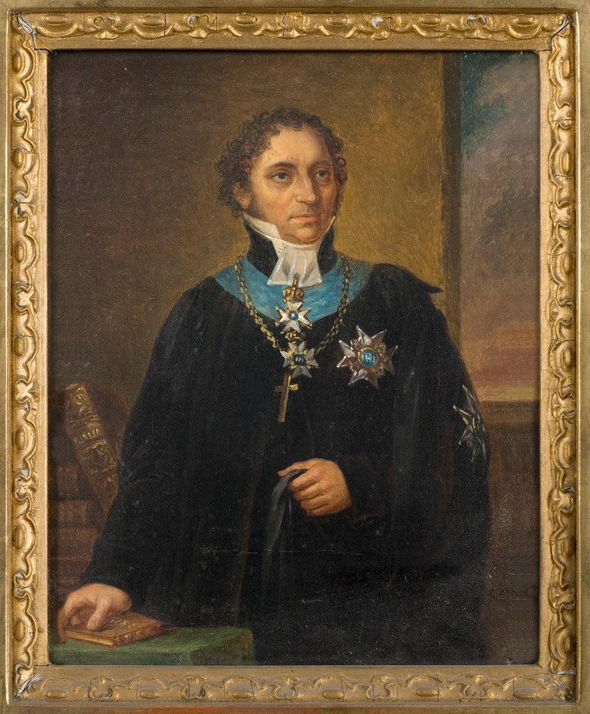 Johan Olof Wallin, vintage artwork by Carl Vilhelm Nordgren, A3 (16x12") Poster Print