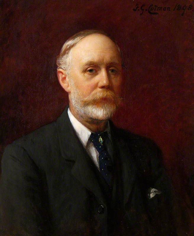 Sir Edward Packard, vintage artwork by Frederick George Cotman, 12x8" (A4) Poster
