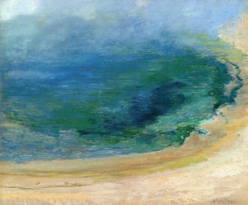 Edge of the Emerald Pool, Yellowstone by John Twachtman,A3(16x12")Poster