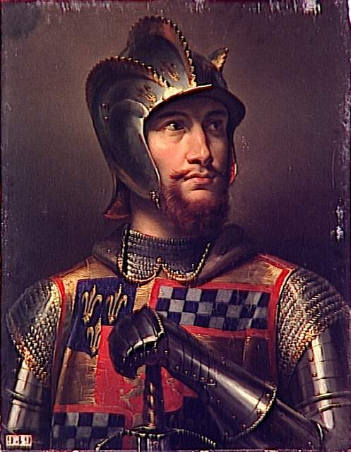 John Stewart, 3rd Earl of Buchan, vintage artwork by Merry-Joseph Blondel, 12x8" (A4) Poster
