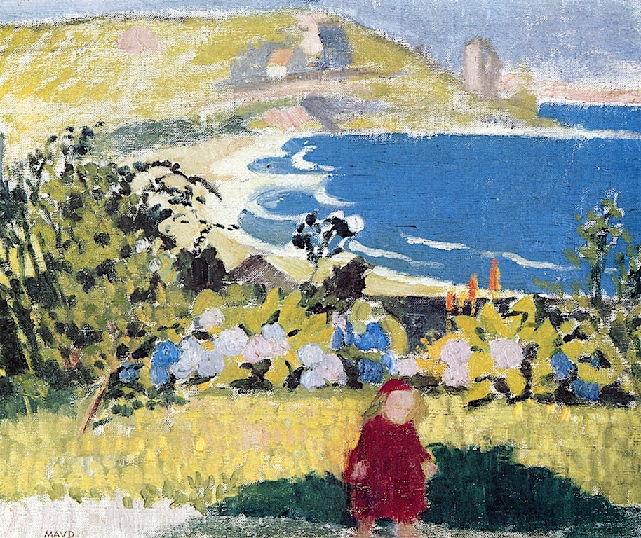 restignel, View from the Garden de Silencio by Maurice Denis,A3(16x12")Poster