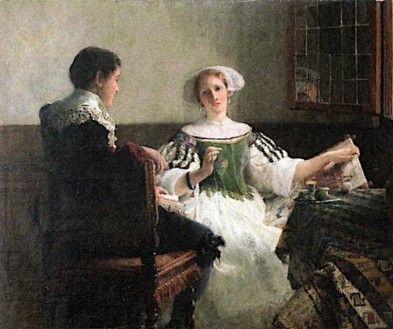 Love's Beginning by Laura Theresa Alma-Tadema,A3(16x12")Poster